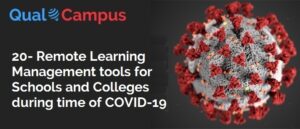 Read more about the article 20 Remote Learning Management tools for Schools and Colleges during time of COVID-19