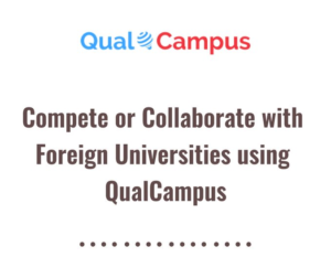 Read more about the article 10 Points formula, How to compete or collaborate with foreign universities in India.